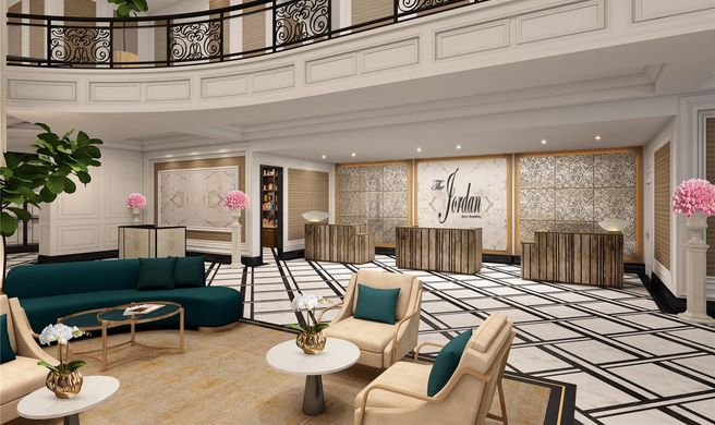 The Jordan San Gabriel, Curio Collection Lobby