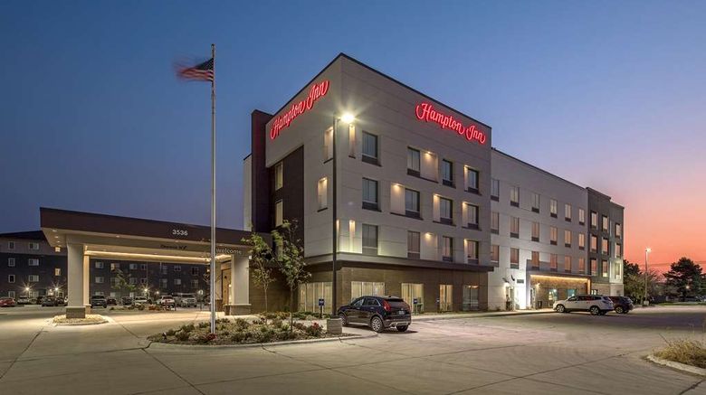 <b>Hampton Inn Columbus Exterior</b>. Images powered by <a href="https://iceportal.shijigroup.com/" title="IcePortal" target="_blank">IcePortal</a>.