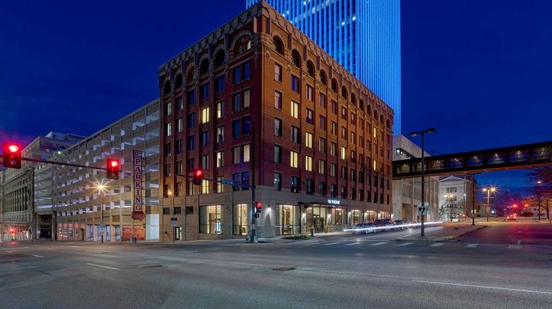 The Peregrine Omaha Downtown Curio Coll Exterior. Images powered by <a href="https://iceportal.shijigroup.com" target="_blank" rel="noopener">Ice Portal</a>.