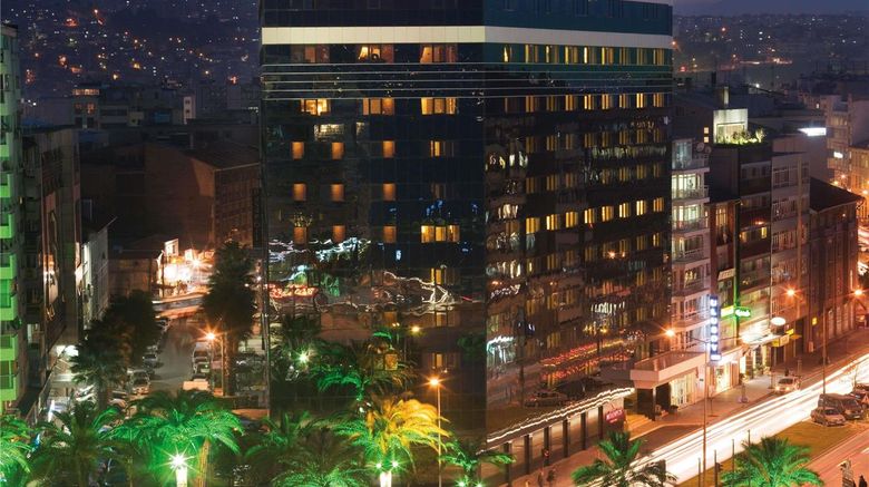 <b>Moevenpick Hotel Izmir Exterior</b>. Images powered by <a href="https://iceportal.shijigroup.com/" title="IcePortal" target="_blank">IcePortal</a>.