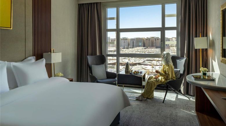 <b>Anwar Al Madinah Moevenpick Hotel Exterior</b>. Images powered by <a href="https://iceportal.shijigroup.com/" title="IcePortal" target="_blank">IcePortal</a>.