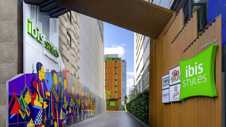 <b>Ibis Styles Bangkok Silom Exterior</b>. Images powered by <a href="https://iceportal.shijigroup.com/" title="IcePortal" target="_blank">IcePortal</a>.