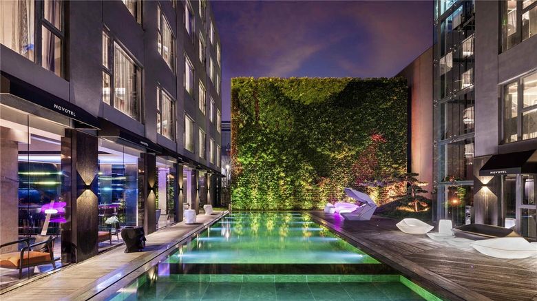 <b>Novotel Yangzhou City Center Exterior</b>. Images powered by <a href="https://iceportal.shijigroup.com/" title="IcePortal" target="_blank">IcePortal</a>.