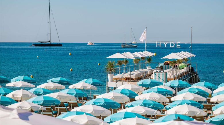 Mondrian Cannes Exterior. Images powered by <a href="https://iceportal.shijigroup.com" target="_blank" rel="noopener">Ice Portal</a>.