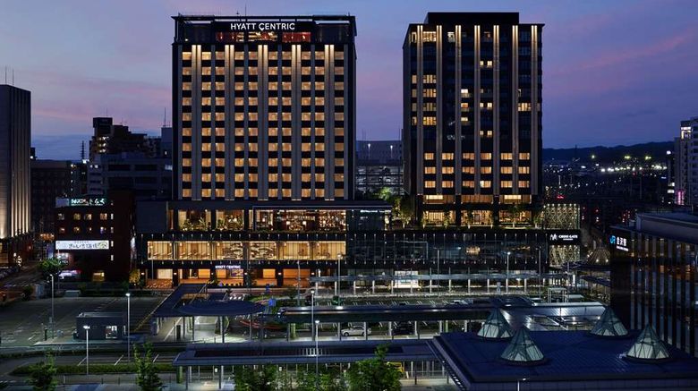 <b>Hyatt Centric Kanazawa Exterior</b>. Images powered by <a href="https://iceportal.shijigroup.com/" title="IcePortal" target="_blank">IcePortal</a>.