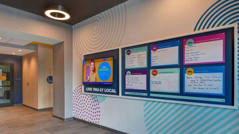<b>Tru by Hilton Fort Mill Lobby</b>. Images powered by <a href="https://iceportal.shijigroup.com/" title="IcePortal" target="_blank">IcePortal</a>.