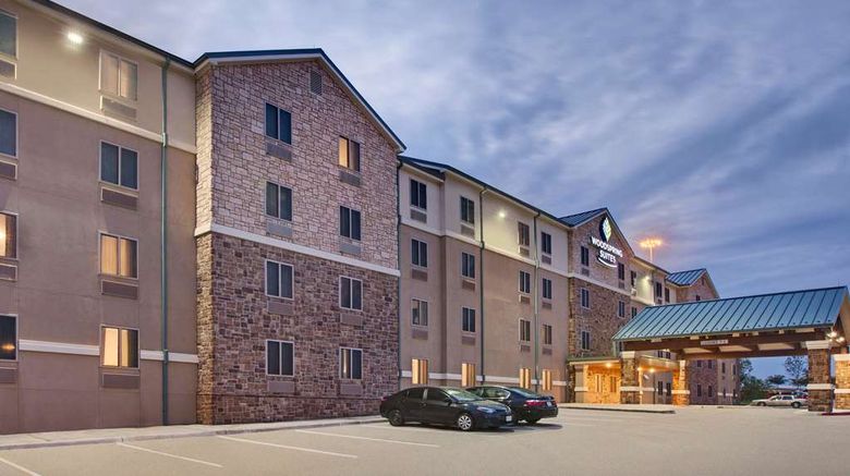 WoodSpring Suites Signature Las Colinas Exterior. Images powered by <a href="https://iceportal.shijigroup.com" target="_blank" rel="noopener">Ice Portal</a>.