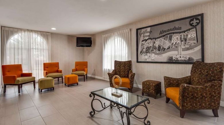 <b>SureStay Hotel by BW Alexandria Airport Lobby</b>. Images powered by <a href="https://iceportal.shijigroup.com/" title="IcePortal" target="_blank">IcePortal</a>.