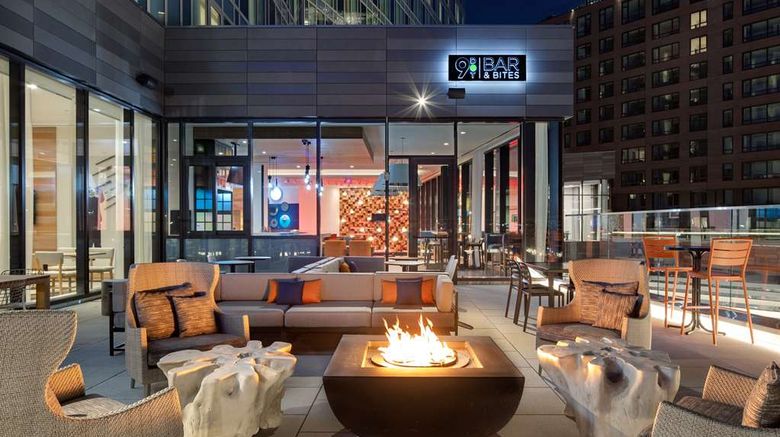 <b>Hyatt Place Boston Seaport District Restaurant</b>. Images powered by <a href="https://iceportal.shijigroup.com/" title="IcePortal" target="_blank">IcePortal</a>.