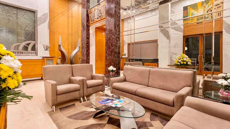 <b>Sarovar Portico Kalupur-Ahmedabad Lobby</b>. Images powered by <a href="https://iceportal.shijigroup.com/" title="IcePortal" target="_blank">IcePortal</a>.