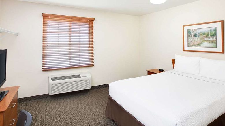 <b>WoodSpring Suites Denton Room</b>. Images powered by <a href="https://iceportal.shijigroup.com/" title="IcePortal" target="_blank">IcePortal</a>.
