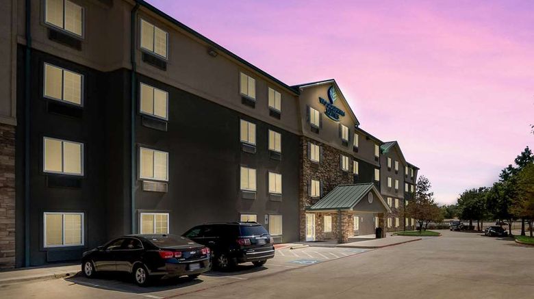 <b>WoodSpring Suites Fort Worth Trophy Club Exterior</b>. Images powered by <a href="https://iceportal.shijigroup.com/" title="IcePortal" target="_blank">IcePortal</a>.