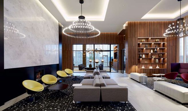 Homewood Stes by Hilton Montreal Midtown Lobby