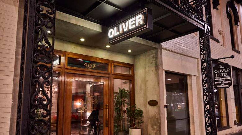 <b>The Oliver Hotel Exterior</b>. Images powered by <a href="https://iceportal.shijigroup.com/" title="IcePortal" target="_blank">IcePortal</a>.