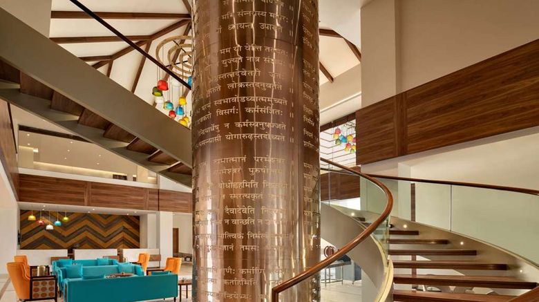 <b>Hawthorn Suites by Wyndham Dwarka Lobby</b>. Images powered by <a href="https://iceportal.shijigroup.com/" title="IcePortal" target="_blank">IcePortal</a>.