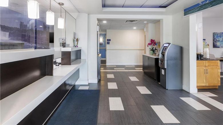 <b>SureStay Plus by BW Niagara Falls East Lobby</b>. Images powered by <a href="https://iceportal.shijigroup.com/" title="IcePortal" target="_blank">IcePortal</a>.
