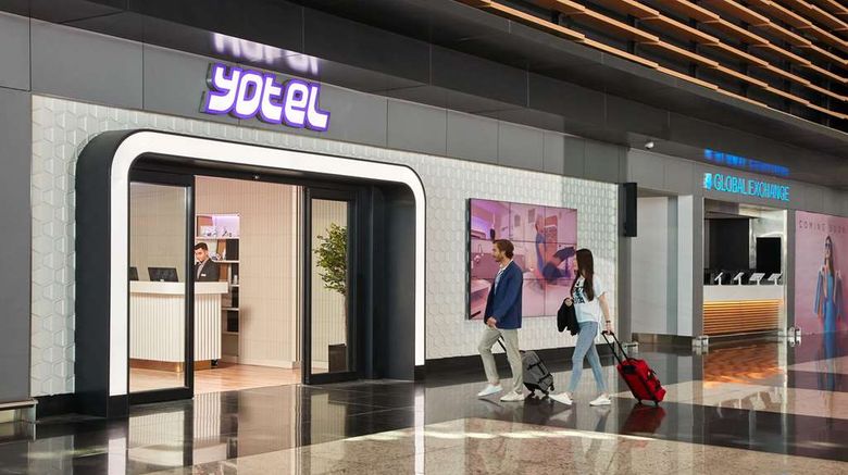 <b>YOTEL Istanbul Airport (Landside) Exterior</b>. Images powered by <a href="https://iceportal.shijigroup.com/" title="IcePortal" target="_blank">IcePortal</a>.