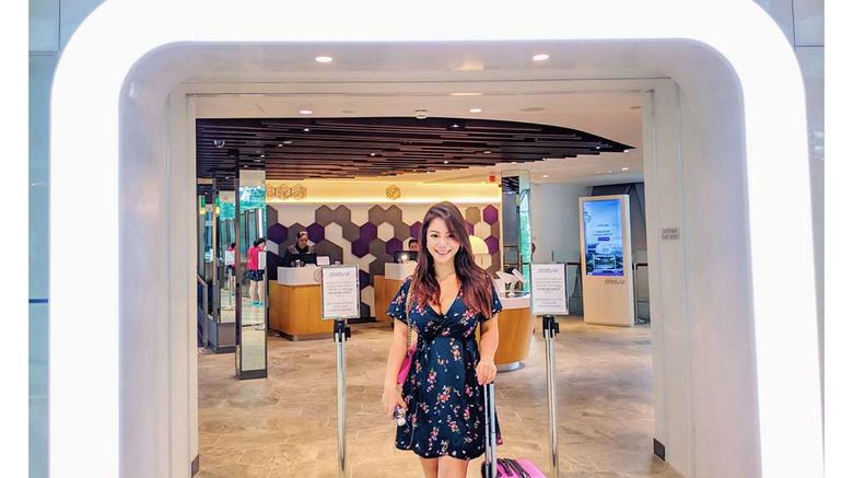 <b>YOTELAIR Singapore Changi Airport Exterior</b>. Images powered by <a href="https://iceportal.shijigroup.com/" title="IcePortal" target="_blank">IcePortal</a>.
