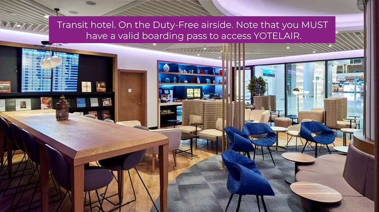 <b>YOTELAIR Istanbul Airport Recreation</b>. Images powered by <a href="https://iceportal.shijigroup.com/" title="IcePortal" target="_blank">IcePortal</a>.