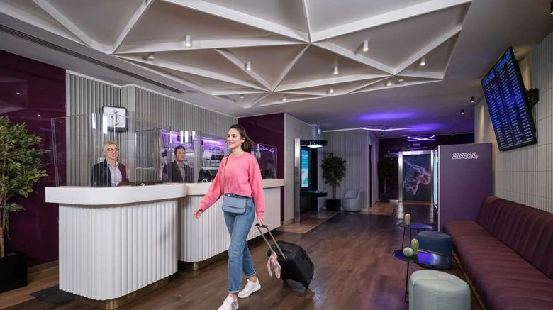 <b>YOTELAIR Istanbul Airport Lobby</b>. Images powered by <a href="https://iceportal.shijigroup.com/" title="IcePortal" target="_blank">IcePortal</a>.