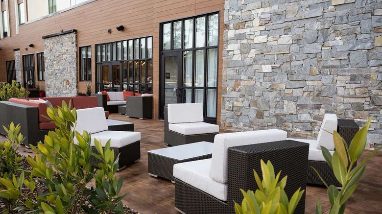 <b>Hilton Garden Inn Southern Pines Exterior</b>. Images powered by <a href="https://iceportal.shijigroup.com/" title="IcePortal" target="_blank">IcePortal</a>.