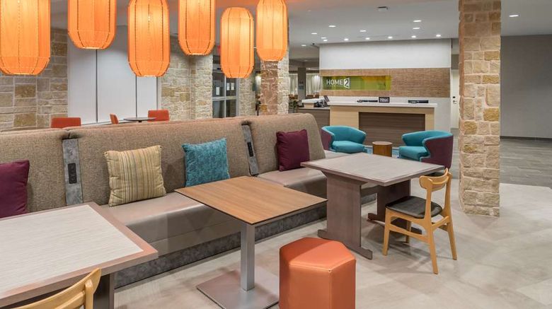 <b>Home2 Suites Ft Worth Cultural District Lobby</b>. Images powered by <a href="https://iceportal.shijigroup.com/" title="IcePortal" target="_blank">IcePortal</a>.