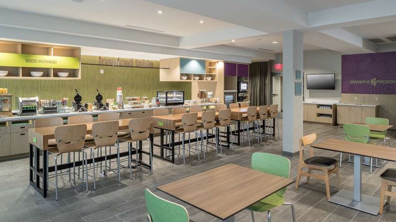 <b>Home2 Suites Ft Worth Cultural District Restaurant</b>. Images powered by <a href="https://iceportal.shijigroup.com/" title="IcePortal" target="_blank">IcePortal</a>.
