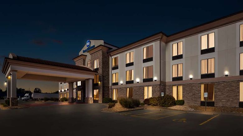 <b>Best Western St. Louis Airport North Exterior</b>. Images powered by <a href="https://iceportal.shijigroup.com/" title="IcePortal" target="_blank">IcePortal</a>.