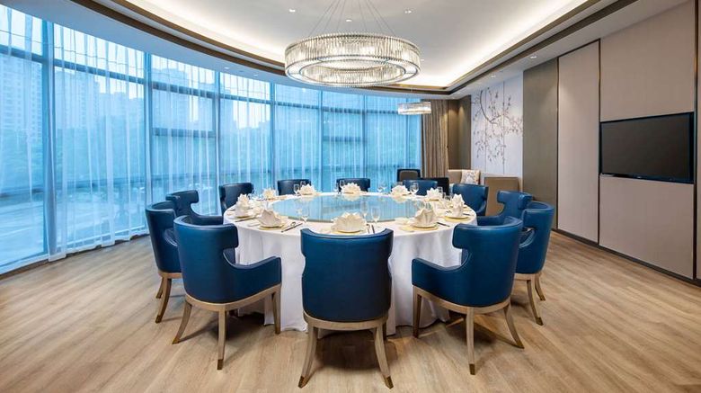 <b>Wyndham Shanghai Pudong Restaurant</b>. Images powered by <a href="https://iceportal.shijigroup.com/" title="IcePortal" target="_blank">IcePortal</a>.
