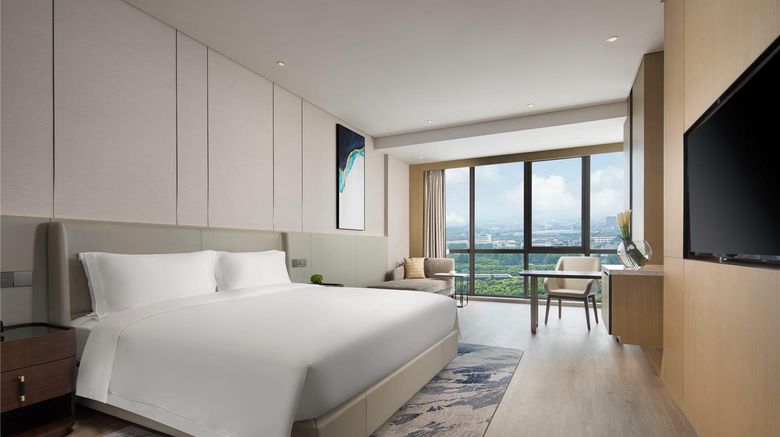 <b>Wyndham Shanghai Pudong Room</b>. Images powered by <a href="https://iceportal.shijigroup.com/" title="IcePortal" target="_blank">IcePortal</a>.