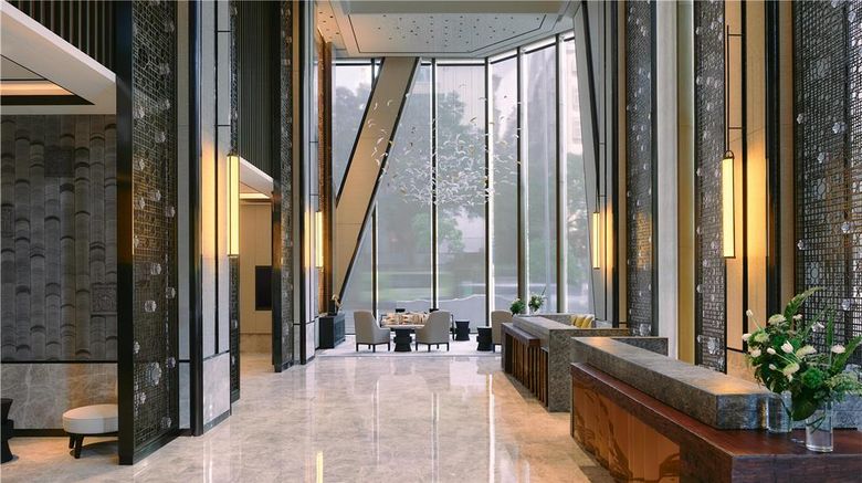 <b>Kempinski Residences Guangzhou Lobby</b>. Images powered by <a href="https://iceportal.shijigroup.com/" title="IcePortal" target="_blank">IcePortal</a>.