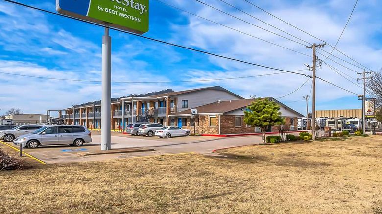SureStay Hotel by BW Oklahoma City West Exterior. Images powered by <a href="https://iceportal.shijigroup.com" target="_blank" rel="noopener">Ice Portal</a>.