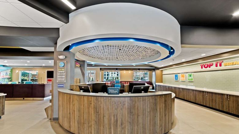 <b>Tru by Hilton Cool Springs Nashville Lobby</b>. Images powered by <a href="https://iceportal.shijigroup.com/" title="IcePortal" target="_blank">IcePortal</a>.