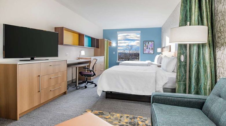 <b>Home2 Suites by Hilton Wayne Room</b>. Images powered by <a href="https://iceportal.shijigroup.com/" title="IcePortal" target="_blank">IcePortal</a>.