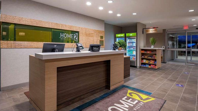 <b>Home2 Suites by Hilton Wayne Lobby</b>. Images powered by <a href="https://iceportal.shijigroup.com/" title="IcePortal" target="_blank">IcePortal</a>.