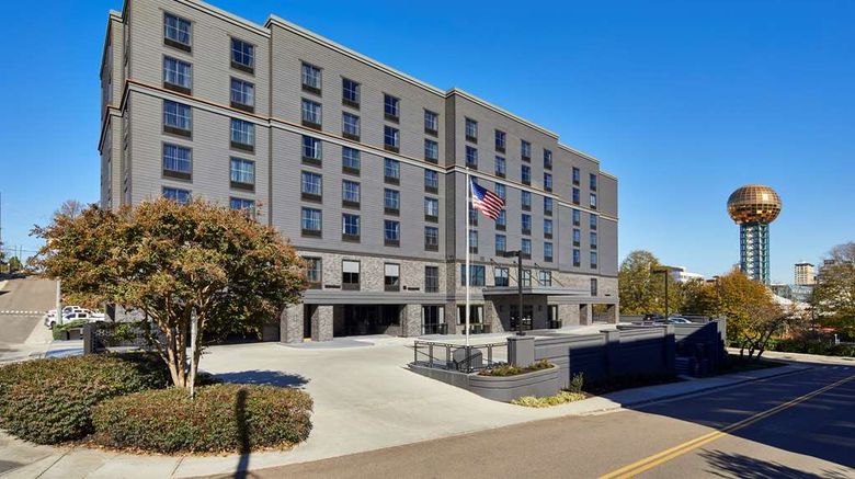 <b>Cumberland House Knoxville, TC by Hilton Exterior</b>. Images powered by <a href="https://iceportal.shijigroup.com/" title="IcePortal" target="_blank">IcePortal</a>.