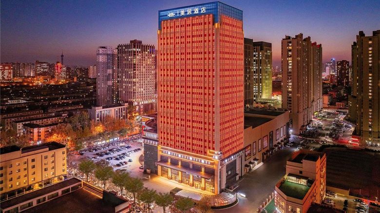 <b>Mercure Shijiazhuang Downtown Exterior</b>. Images powered by <a href="https://iceportal.shijigroup.com/" title="IcePortal" target="_blank">IcePortal</a>.