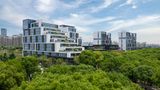 <b>Park Hyatt Suzhou Exterior</b>. Images powered by <a href="https://iceportal.shijigroup.com/" title="IcePortal" target="_blank">IcePortal</a>.