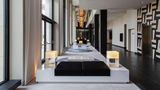 <b>Steigenberger Airport Hotel Berlin Lobby</b>. Images powered by <a href="https://iceportal.shijigroup.com/" title="IcePortal" target="_blank">IcePortal</a>.