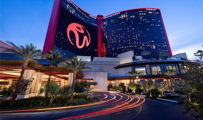 Las Vegas Hilton at Resorts World Exterior