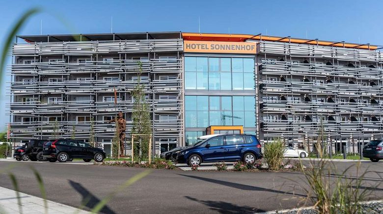 <b>Augsburg-Hotel Sonnenhof Exterior</b>. Images powered by <a href="https://iceportal.shijigroup.com/" title="IcePortal" target="_blank">IcePortal</a>.