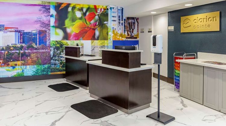 Clarion Pointe Raleigh Midtown Lobby