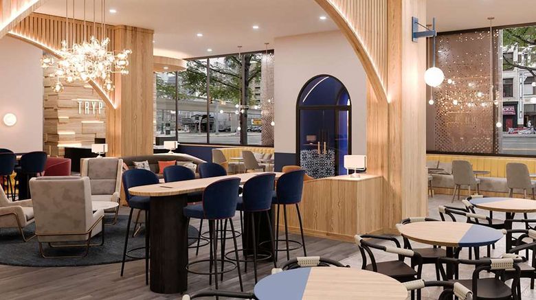 <b>TRYP by Wyndham Orlando Lobby</b>. Images powered by <a href="https://iceportal.shijigroup.com/" title="IcePortal" target="_blank">IcePortal</a>.