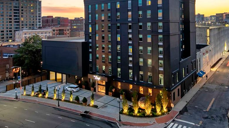 <b>The Lloyd Stamford, Tapestry Coll Hilton Exterior</b>. Images powered by <a href="https://iceportal.shijigroup.com/" title="IcePortal" target="_blank">IcePortal</a>.
