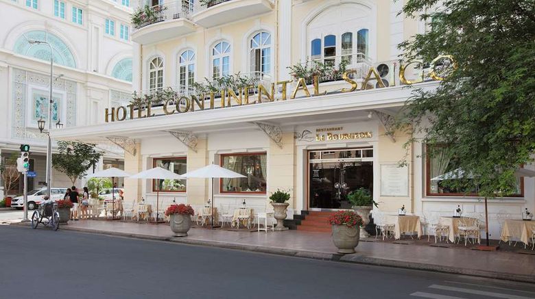 <b>Hotel Continental Saigon Exterior</b>. Images powered by <a href="https://iceportal.shijigroup.com/" title="IcePortal" target="_blank">IcePortal</a>.