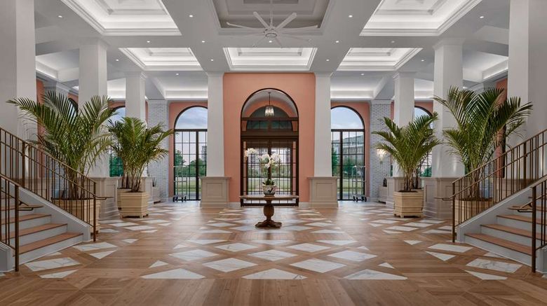 <b>Embassy Suites Charleston Harbor Lobby</b>. Images powered by <a href="https://iceportal.shijigroup.com/" title="IcePortal" target="_blank">IcePortal</a>.
