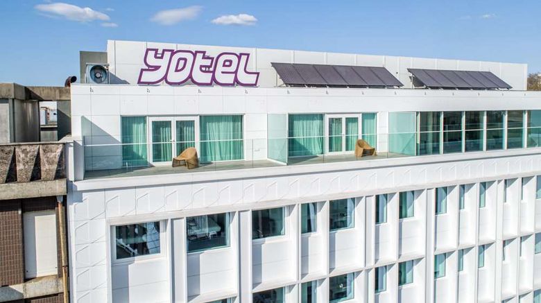 YOTEL Porto Exterior. Images powered by <a href="https://iceportal.shijigroup.com" target="_blank" rel="noopener">Ice Portal</a>.