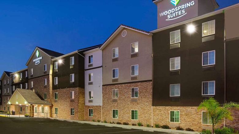 <b>WoodSpring Suites Bakersfield Exterior</b>. Images powered by <a href="https://iceportal.shijigroup.com/" title="IcePortal" target="_blank">IcePortal</a>.