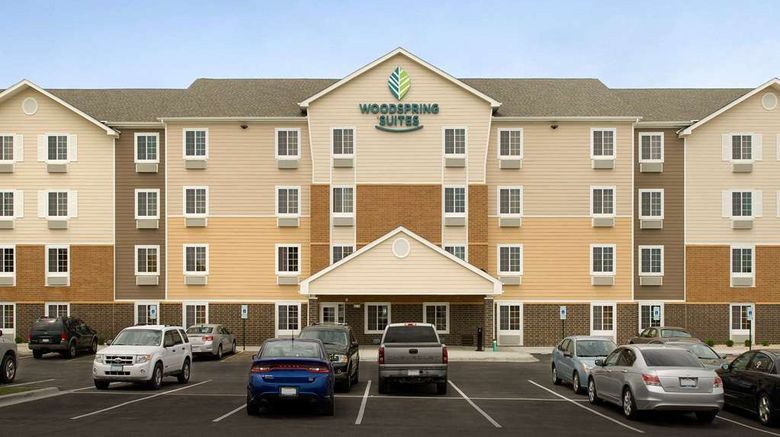 <b>WoodSpring Suites Chicago Romeoville Exterior</b>. Images powered by <a href="https://iceportal.shijigroup.com/" title="IcePortal" target="_blank">IcePortal</a>.