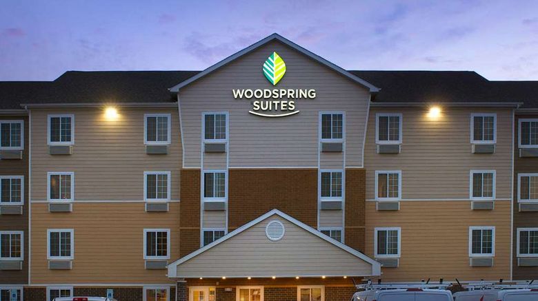 <b>WoodSpring Suites Chicago Romeoville Exterior</b>. Images powered by <a href="https://iceportal.shijigroup.com/" title="IcePortal" target="_blank">IcePortal</a>.